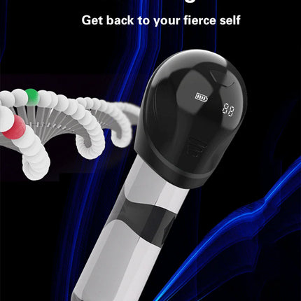 Adjustable Penis Enlargerment Trainer Vibrator Masturbators for Men 10 Vibration Modes Glans Stimulater Massager Adult Sex Toys