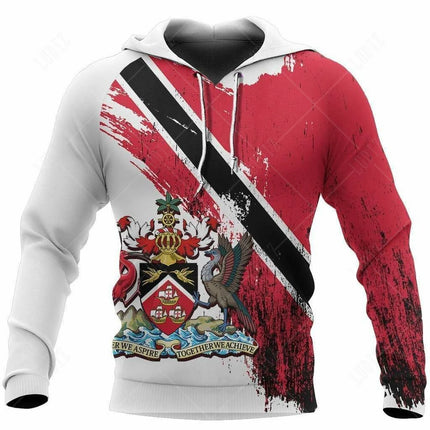 New Spanish Skull Hoodies Men's Hoodie 3D Print Spain Flag Tops Autumn Long Sleeve Streetwear  Hooded Hoodie For Men Clothing
