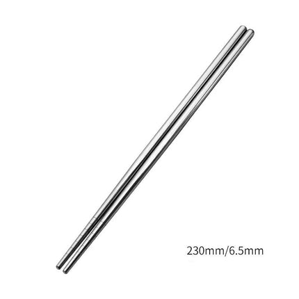 5 Pairs 304 Stainless Steel Chopsticks Reusable Non Slip Chopsticks Dishwasher Safe