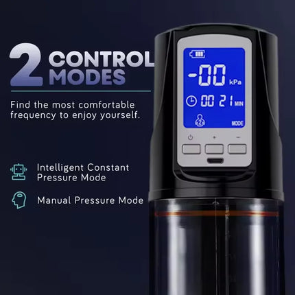 Automatic Penis Pump Suction Vacuum Male Masturbation Penis Extender Dick Erection Enhancement Trainer Adult Sex Toys