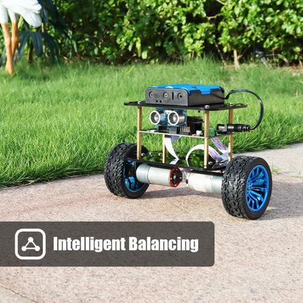 2WD Self Balancing Smart Robot Car Kit For Arduino Programming DIY Automation Kits Pbot 3.0 Coding Robot Complete Learning Kits