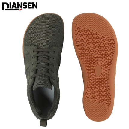 Minimalist Barefoot Shoes Male Lightweight Breathable Zero Soles Wide Toe Men's Running Shoes Outdoor Casual Walking Shoes