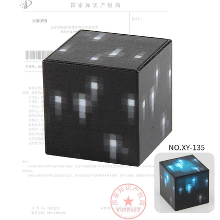 Light-Up Magnetic Blocks 2cm - Set of 10 Pieces