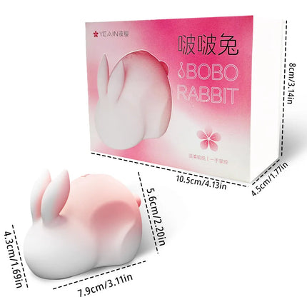 APP Controlled Rabbit Vibrator Clitoral Stimulator, Dual Suction Vibration Silicone Sex Toy for Women, G-spot Adult Masturbation