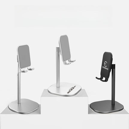 Ins Cellphone Bracket Foldable Lazy Tablet Universal Mobile Phone Stand Aluminum Alloy Live Streaming Cell Accessories Phones