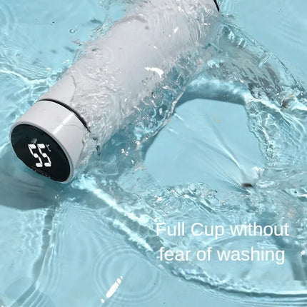 500ml Stainless Steel Thermos Bottle with Digital Temperature Display LED Intelligent Temperature Measurement Cup Vacuum Flask