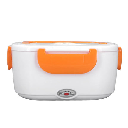 Electric Lunch Box Split Household Mini Portable Multifunctional Orange Electric Lunch Box Food Heater 100‑240V