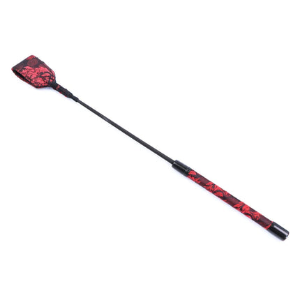 SM Bondage Whip Spanking Rods Fetish Horse Riding Flogger Red Cloth Pattern BDSM Cosplay Stage Set Sex Toys Adult Games Couples