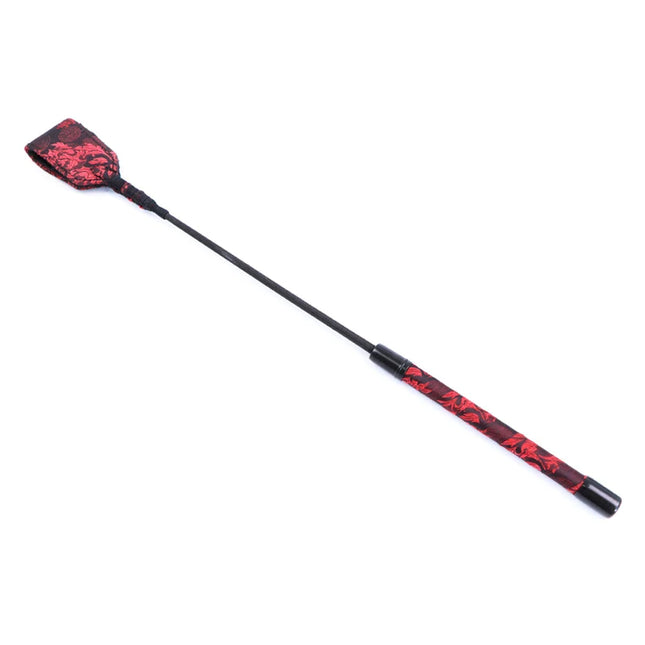 SM Bondage Whip Spanking Rods Fetish Horse Riding Flogger Red Cloth Pattern BDSM Cosplay Stage Set Sex Toys Adult Games Couples
