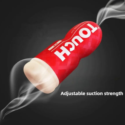 Masturbator Blowjobs Deep Throat for Men Vacuum Sucking Soft Silicone Real Vagina Oral Penis Sex Toy for Men Masturbation Cup