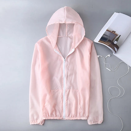 Quick Dry Breathable Sunscreen Coat Women Men Lightweight Coats for Running Camping Hiking Traveling UV Protection Thin Jackets
