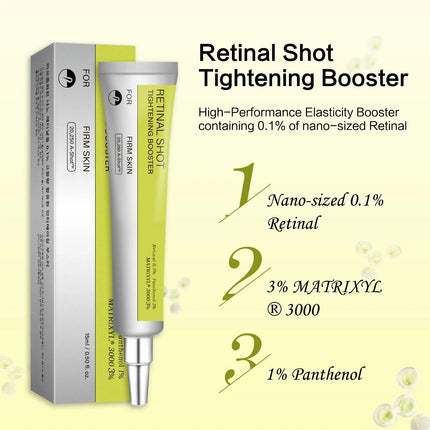 Retinol Vitamin C Hydrating Shot Tightening Booster Face Cream Eye serum Lightening Dark Circles Firming Moisturizer