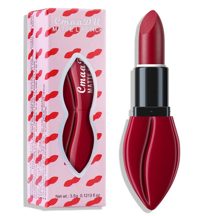 Natural Matte Velvet Lipstick Long Lasting Waterproof Nude Brown Red Professional Makeup Lip Gloss For Women