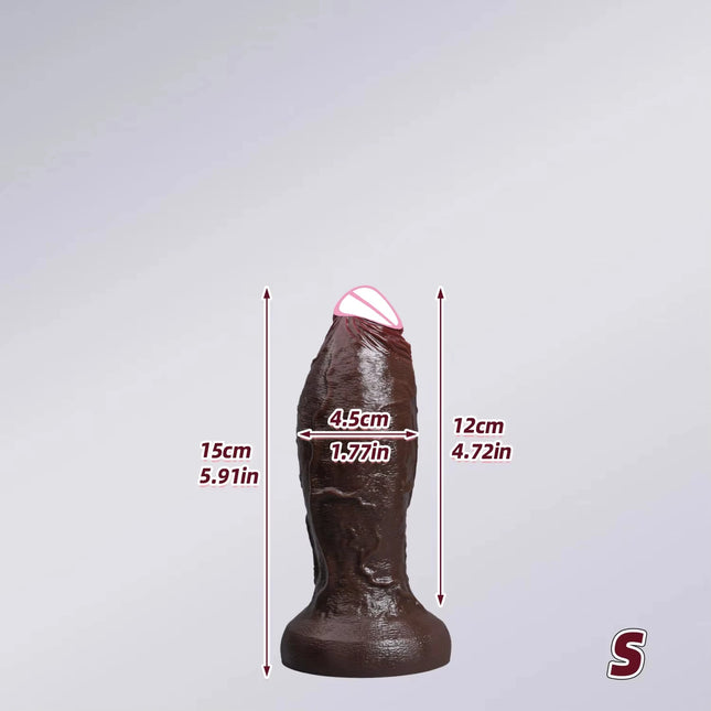 Realistic Thick Dildo Double Silicone Penis Skin Soft Dildos For Woman Vagina Man Anal Masturbator Suction Cup Big Dick Sex Toys