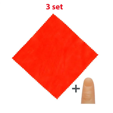 Rubber Fake Fingertip Magic Set Fingertip Magic Props Magician Accessories Creative Professional Halloween Gift