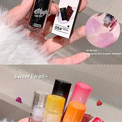 Fruit extract moisturizing lip balm water-shining mirror moisturizing and moisturizing autumn and winter lipstick base lip gloss