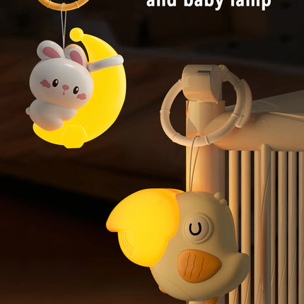 Bird and Rabbit Animal-Shaped Sleep Lights, Baby Feeding and Eye Care Products, Bedroom Night Lights, and Stroller Decorations