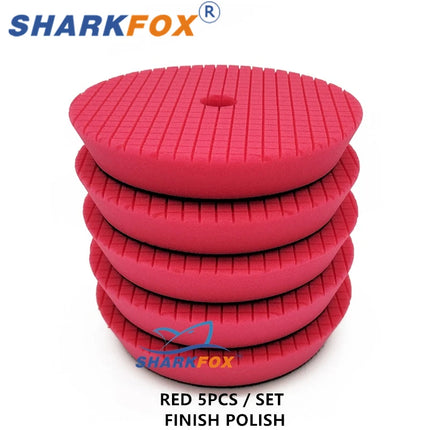 Sharkfox 5 (125mm)/6 Inches (150mm) Polishing Pad Detailing Buffing Polishing Wheel Polishing Glossy Pad Polisher Disc Gloss