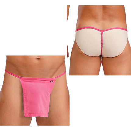 Men Sissy Butt Flaunting T-back Thong Fundoshi Underwear Japan Kabuki Cotton Loincloth Underwear Sumo Briefs Lingerie Underpants