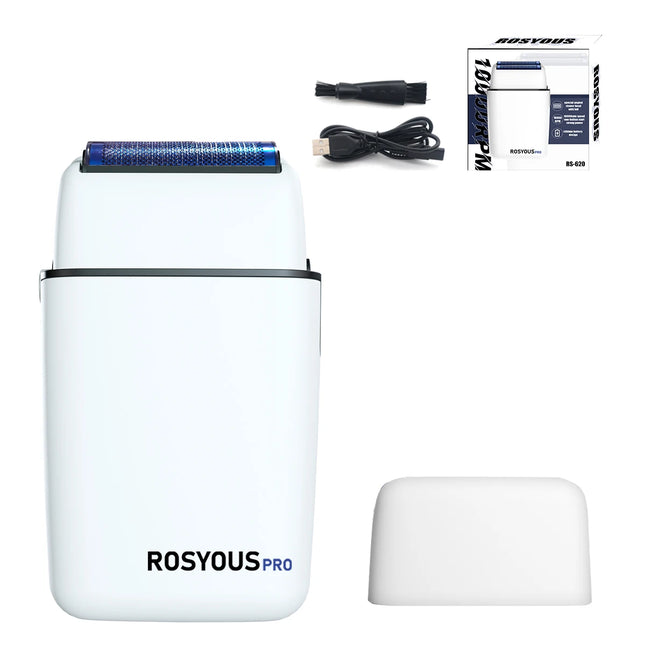 ROSYOUS RS620 Professional Shaver 10000RPM Double Foil  for Men Beard Trimmer Professional Hair Cutting Machine
