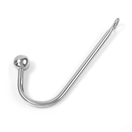 Behind The Back Handcuff Mouth Gag Harness Restraints With Metal Anal Hook Kinky BDSM Bondage Erotic Products For Adult Games