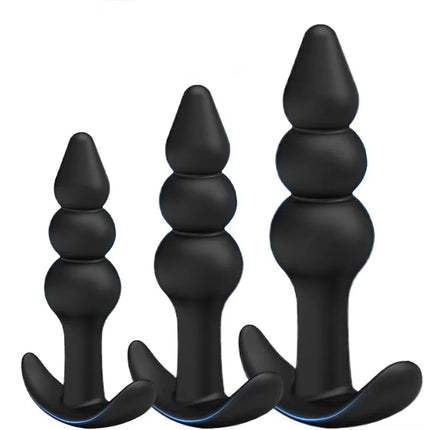 Silicone Dildo Anal Plugs Butt Plug Stopper Dilator Prostate Massager Vaginal Stimulator Adult Sex Toys for Men/Women Trainer