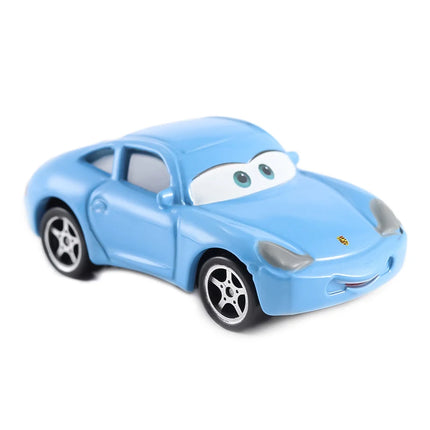 Cars 2 Cars 3 Love Lightning McQueen Sally Cool Sister Model Car 1:55 Metal Die Casting Mini Racers Disney Cars Kids Gifts Toys
