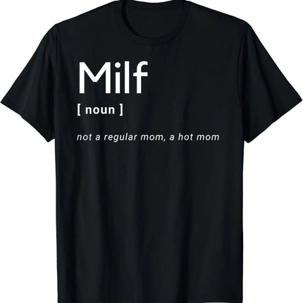 MILF Hunter | Funny Adult Humor Joke for Men Who Love Milfs T-Shirt Men Clothing Tops Graphic T Shirts  Camisetas Streetwear