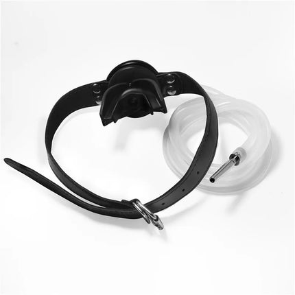 BDSM Piss Urinal Mouth Gag Adult Game Bite Gag Sexual Slave Fetish Harness Penis Plug Flow Into the Mouth Sex Toys For Man Woman