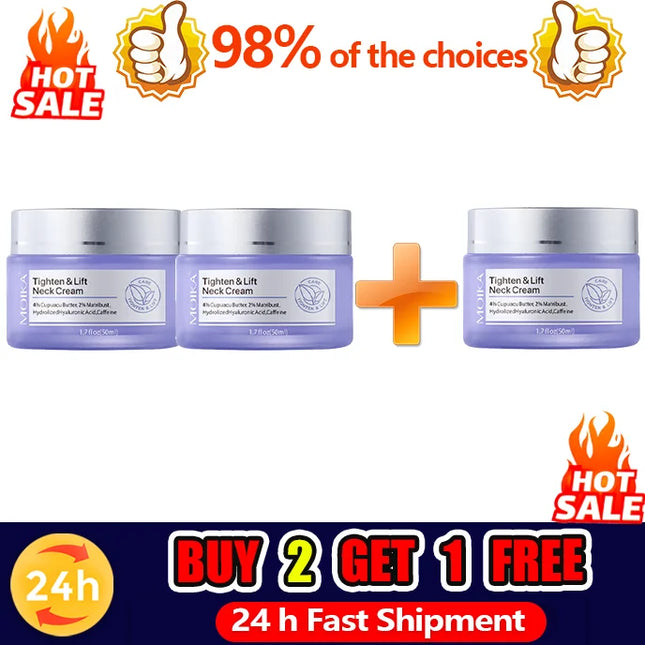 Neck Firming Cream Fading Reducing Fine Lines Brightening Neck Cream Moisturizing Cream Korean Skin Care Beauty Products