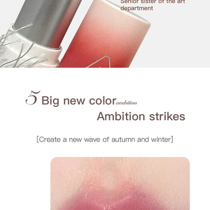 HERORANGE yarn felt velvet fog matte lipstick fog face velvet color holding makeup lifting color whitening lipstick
