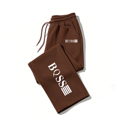 BQSS Printed Joggers Pants for Men and Women High Quality Breathable Sweatpants for Running Casual Loose Sweatpants