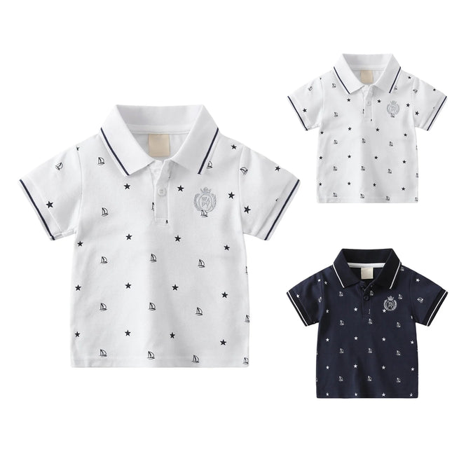 Kids Workout Top Boys Comfortable And Breathable Short Sleeved T Shirt Casual And Versatile Top 한국아동복 2026