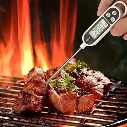 1-2P Digital Kitchen Food Thermometer TP300 Water Oil Thermometer for Meat Cooking Food Probe BBQ Electronic Oven Kitchen Tools