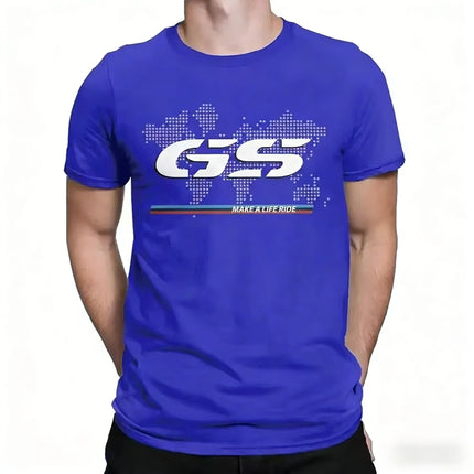 2026 Summer New Cotton T-Shirt For BMW Fans Motorrad R1250GS Motorcycle Men Hip Hop Streetwear Unisex Tops oversized t shirt