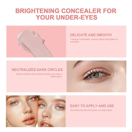 Eye Brightening Concealer To Mask Dark Circles Under Eye Law Fine Lines Are Suitable For European USA Girls Eye Cosmetics