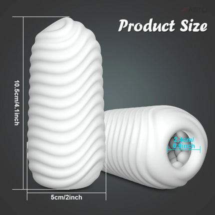 Manual Sucking Extrusion Male Masturbators, Portable Transparent Pocket Pussy Stroker Vagina Textured Blowjob Machine Toys Penis