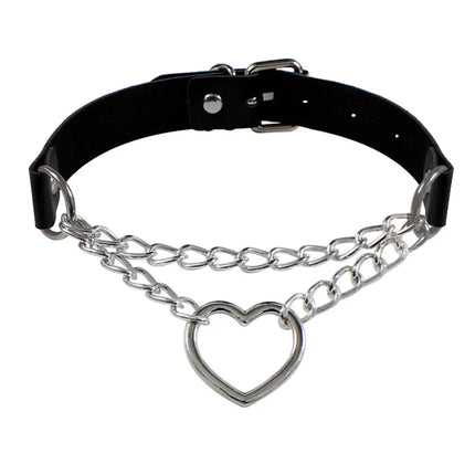 Pu Fetish Leather Choker Harness Women Goth Collar Leash For Girl jewelry Fashion Sexу Women's Lingiere Belt Exotic Accessories