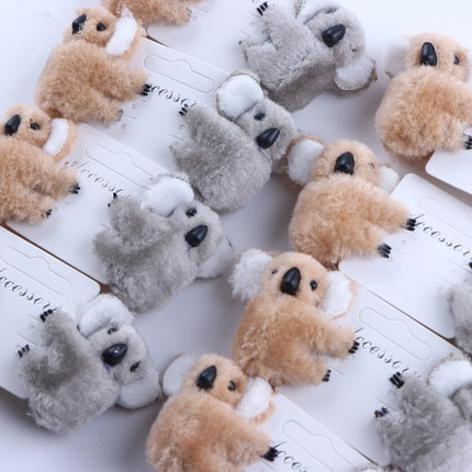 Koala Plush Hairpin / Pince Koala Peluche
