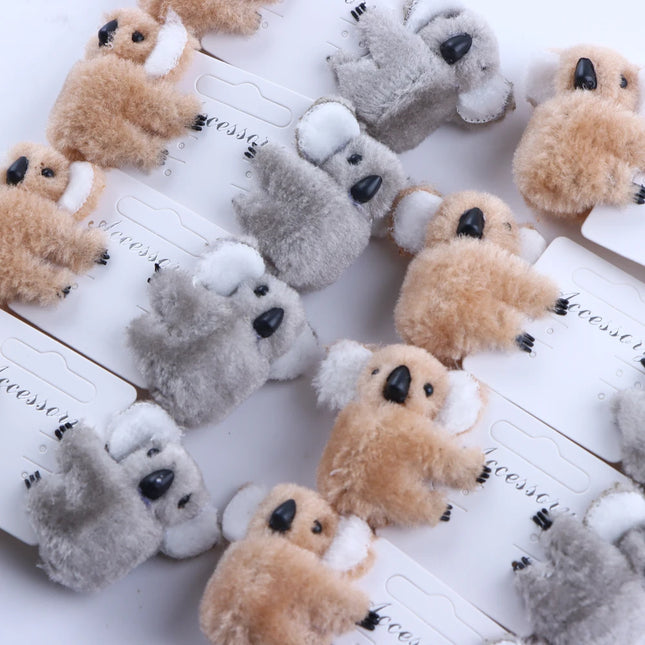 Koala Plush Hairpin / Pince Koala Peluche