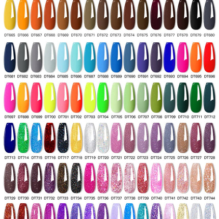 6pc Nail Gel Polish Set DIY Nail Art Semi Permanent UV LED Gel Kit For Nails Decoration Manicure Soak Off Painting Vernis Design