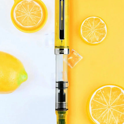 Original TWSBI ECO Piston Pen Transparent Resin Fountain Pen Holder Large Capacity Ink Storage Student Writing Business Gift