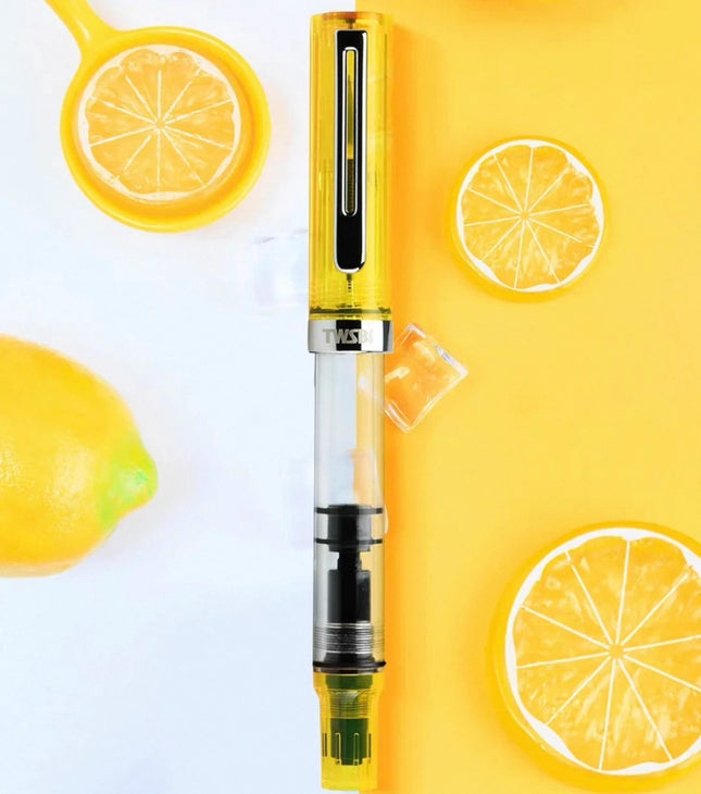 Original TWSBI ECO Piston Pen Transparent Resin Fountain Pen Holder Large Capacity Ink Storage Student Writing Business Gift