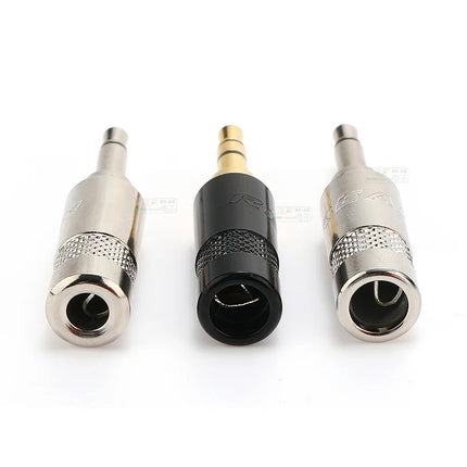 Gold-plated Jack 3.5mm  Single Channel3 Pole Female Plug 1/8″ Headphone Notebook Microphone Audio Interface Extension Cable Plug