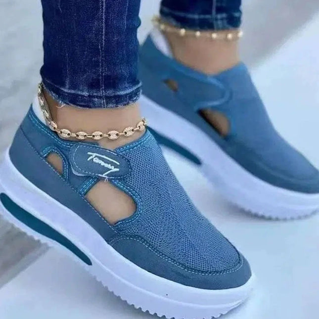 Red Casual Shoes, WOMEN'S Breathable Fashion Brand, Summer WOMEN'S Sandals Platform, Vulcanized Shoes, WOMEN'S New Sports Shoes