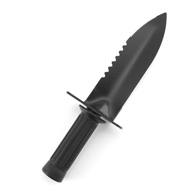1Pc Professional Hori Hori Garden Knife with Sheath Protective Handguard Stainless Steel Blade for Weeding Digging Pruning