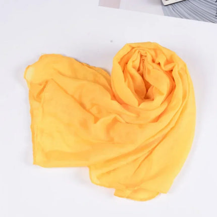 New Arrival 45*180 CM Classical Premium Viscose Maxi Crinkle Cloud Hijab Scarf Shawl Soft Islam Muslim Scarves Winter Girl Scarf