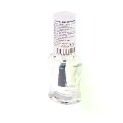 6ml Health Transparent Top Coat Clear Enhance Glitter Nail Polish Nail Art Armor Oil No-bake Long-lasting Quick-drying Oil