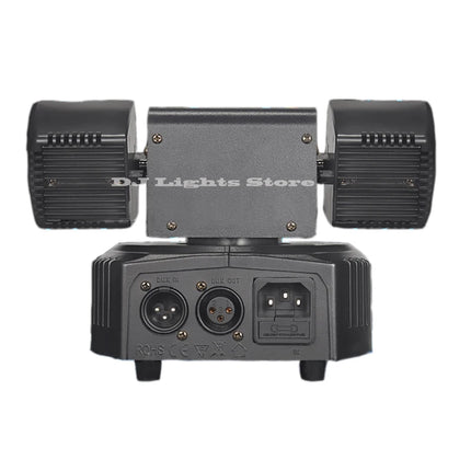 New Rotating Beam Laser Strobe 3 in 1 LED Moving Head Remote Control DMX512 DJ Disco Bar Club Party Wedding Stage Effect Light