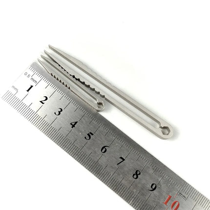 1Piece Portable Titanium Alloy Tweezers Outdoor Survival Camping Travel Mini Tools EDC Equipment Outdoor Tool Camping Supplies